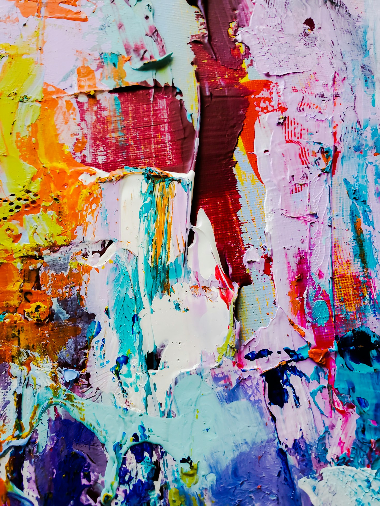 De techniek achter mijn nieuwste abstracte monoprints